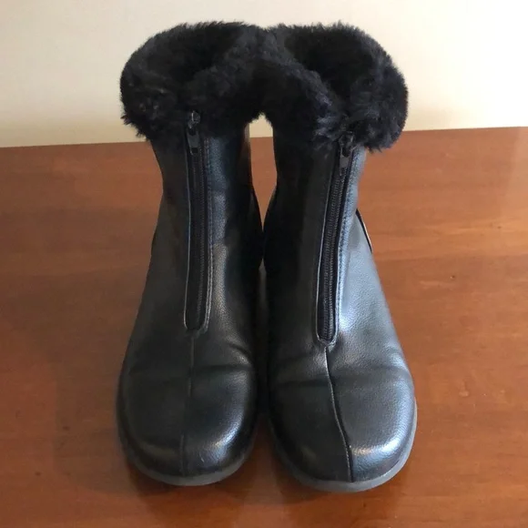 Flex Step Faux Leather Boots